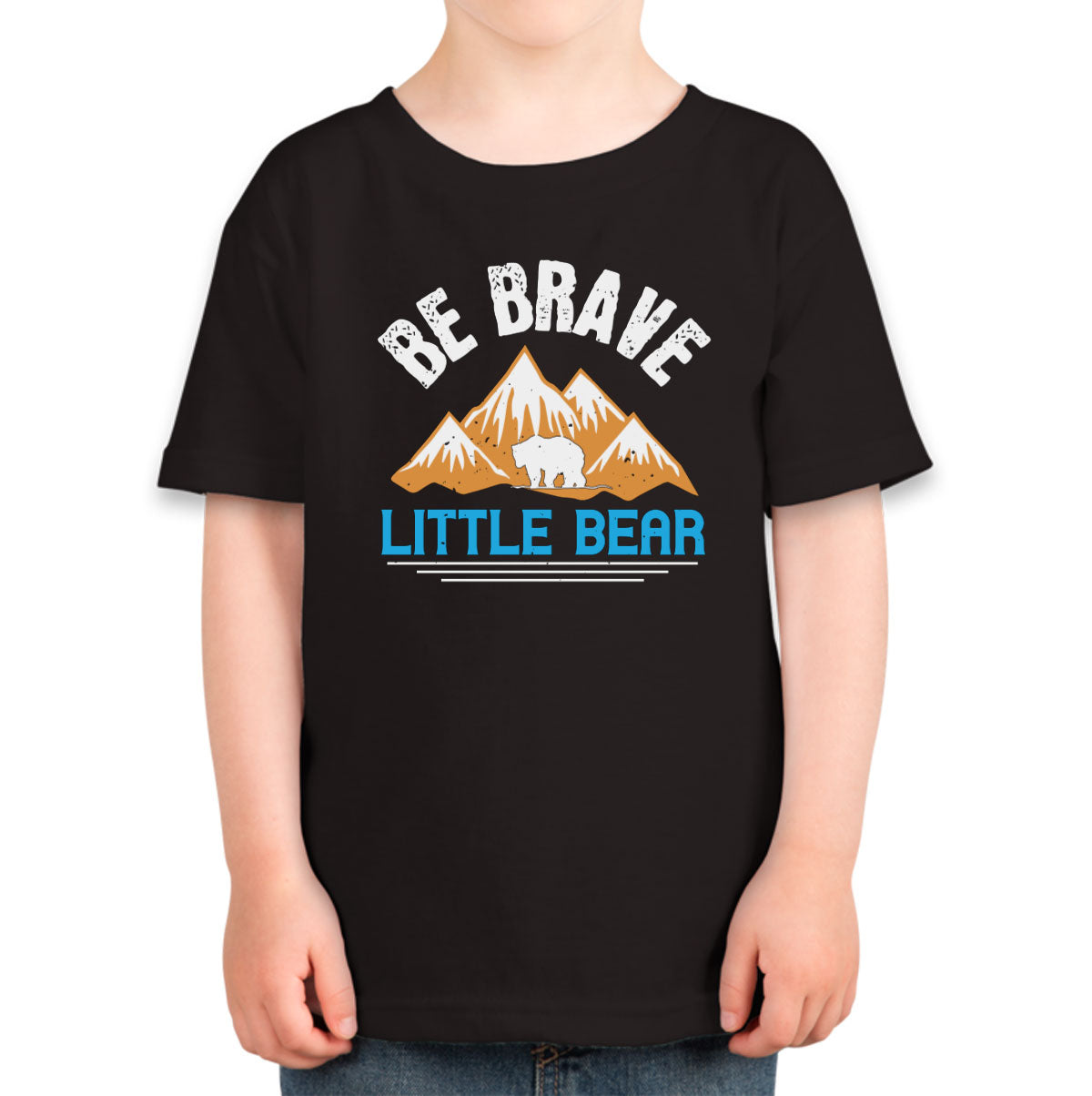 Be Brave Little Bear Toddler T-shirt