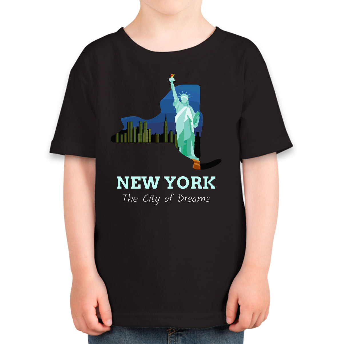 New York The City Of Dreams Toddler T-shirt