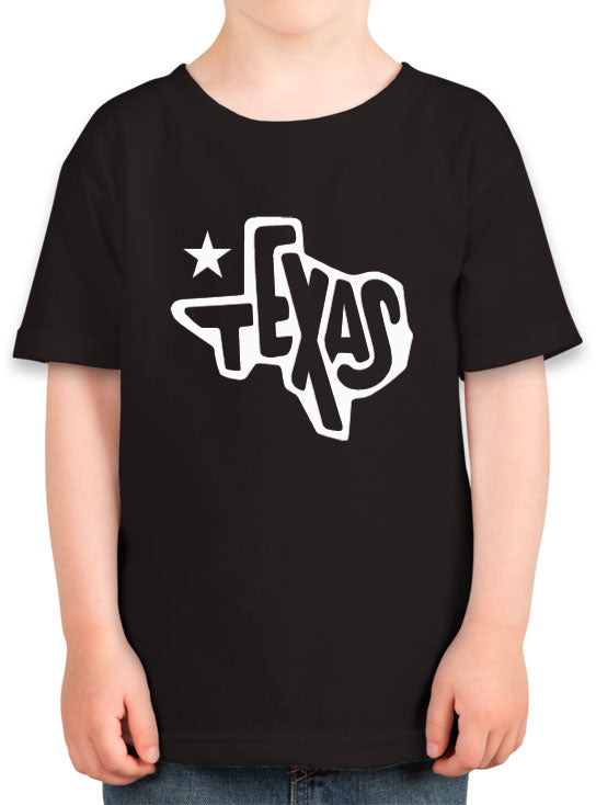 Texas Map Toddler T-shirt