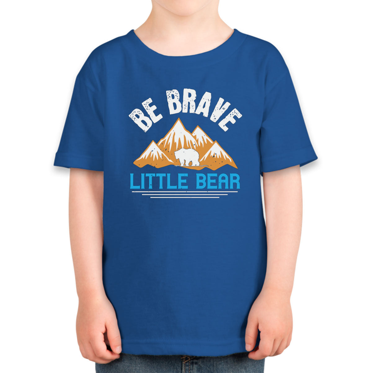 Be Brave Little Bear Toddler T-shirt