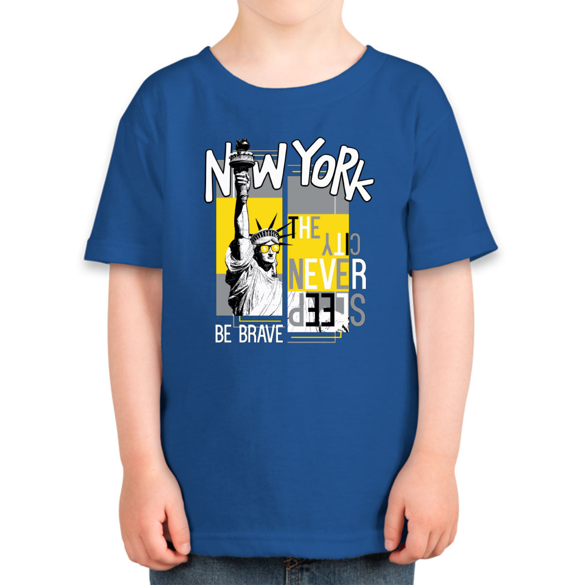 New York The City Never Sleep Toddler T-shirt