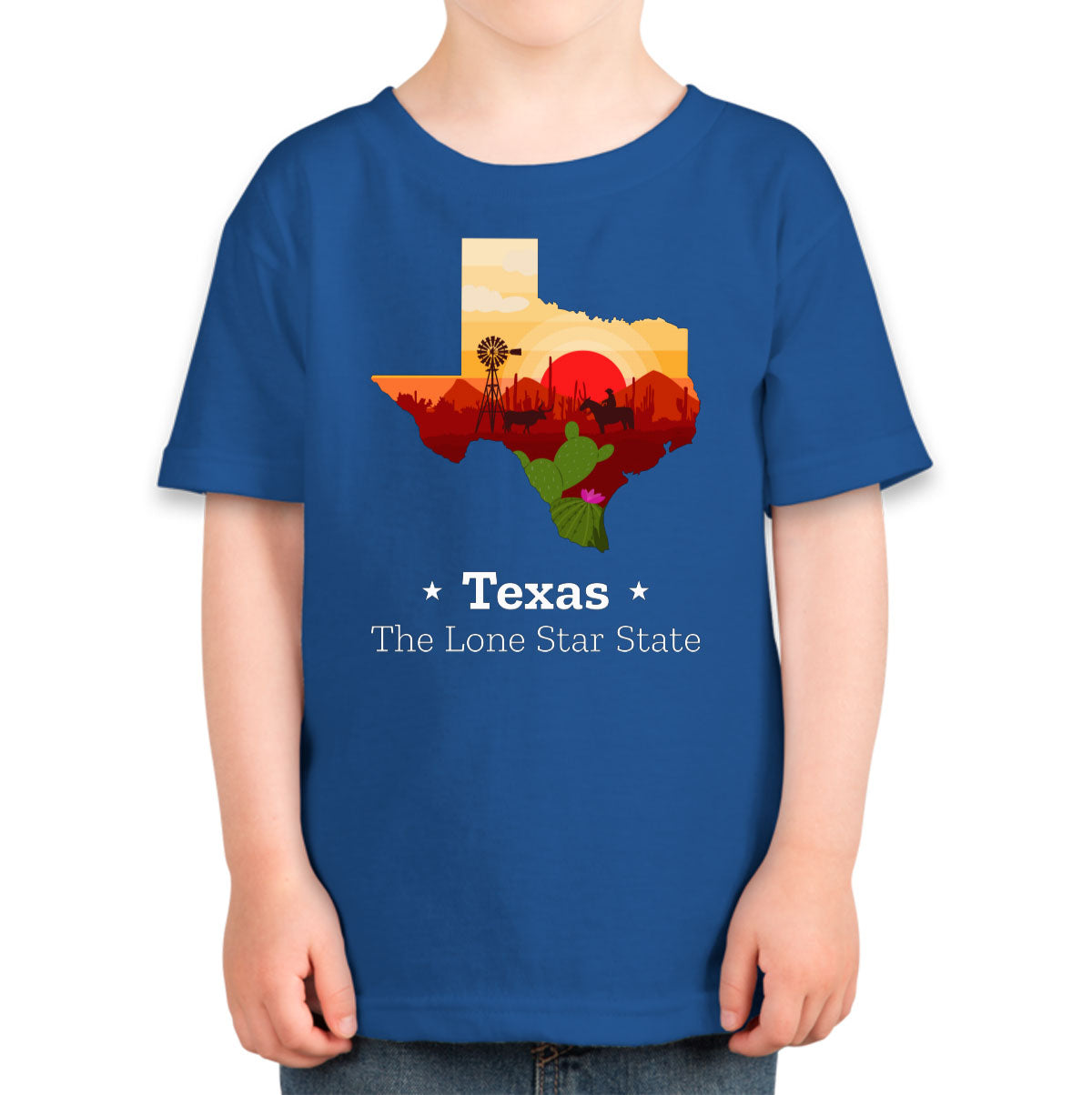 Texas The Lone Star State Toddler T-shirt