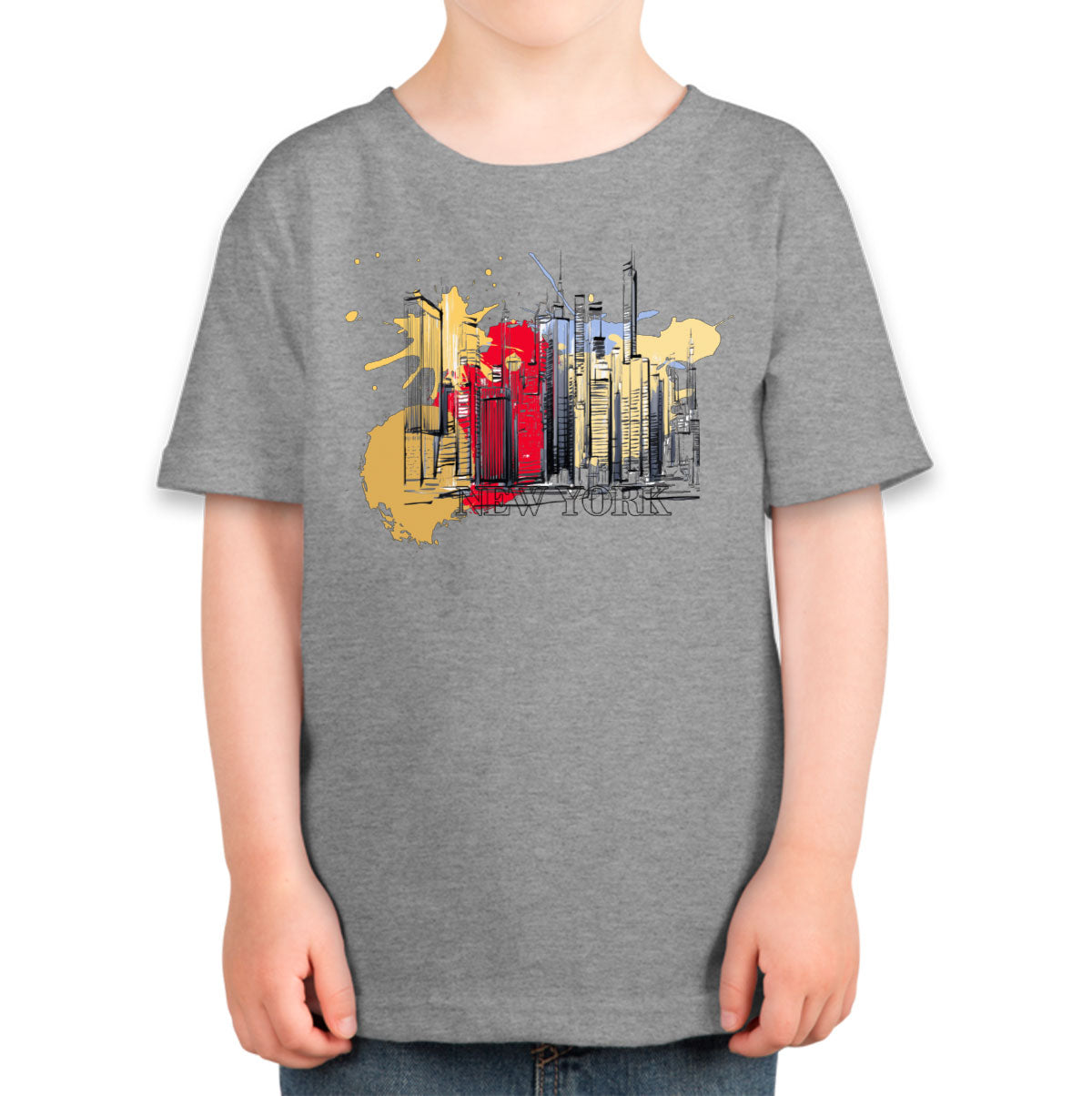 NYC New York Silhouette Toddler T-shirt