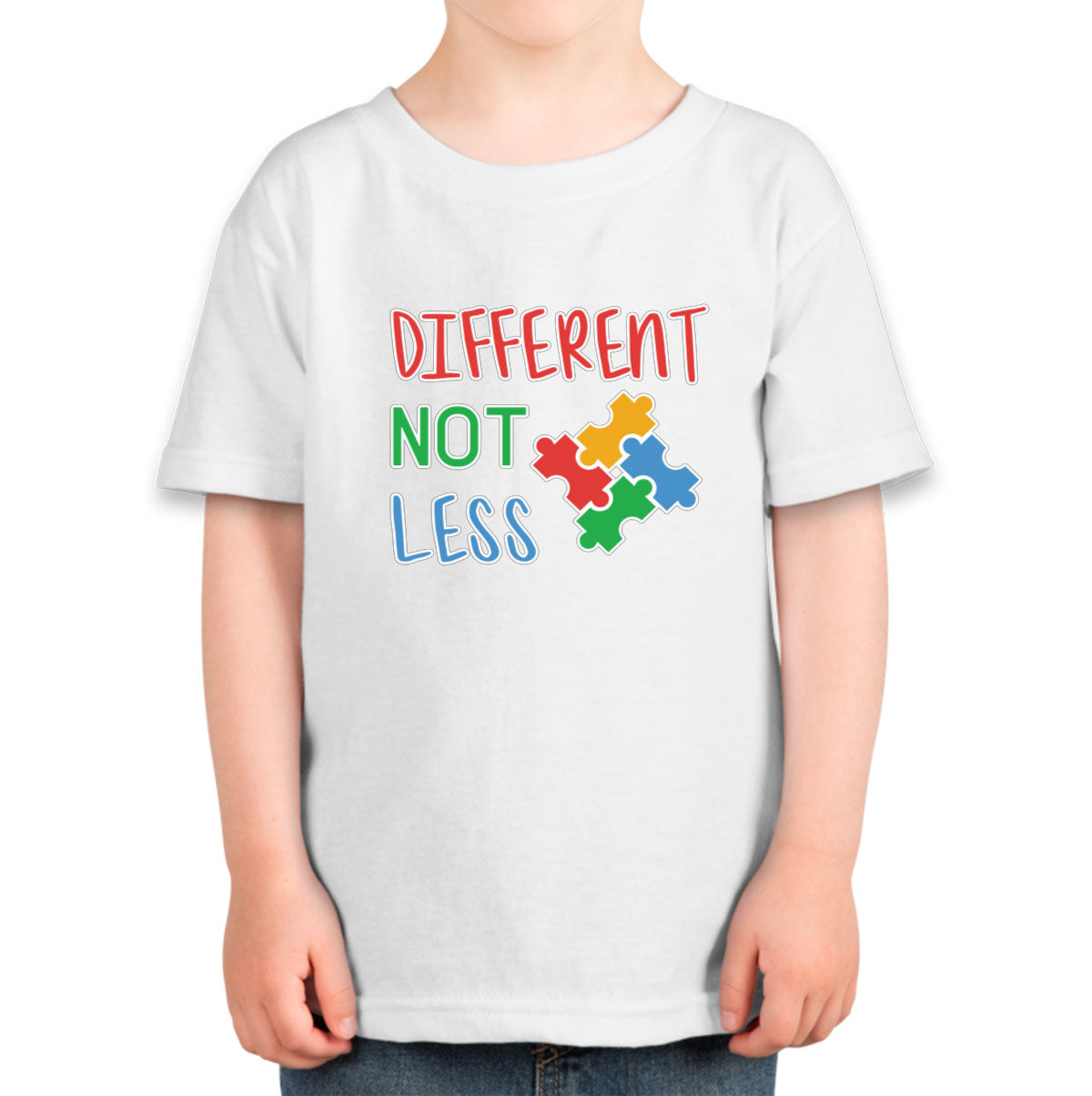 Autism Awareness Different Not Less Toddler T-shirt