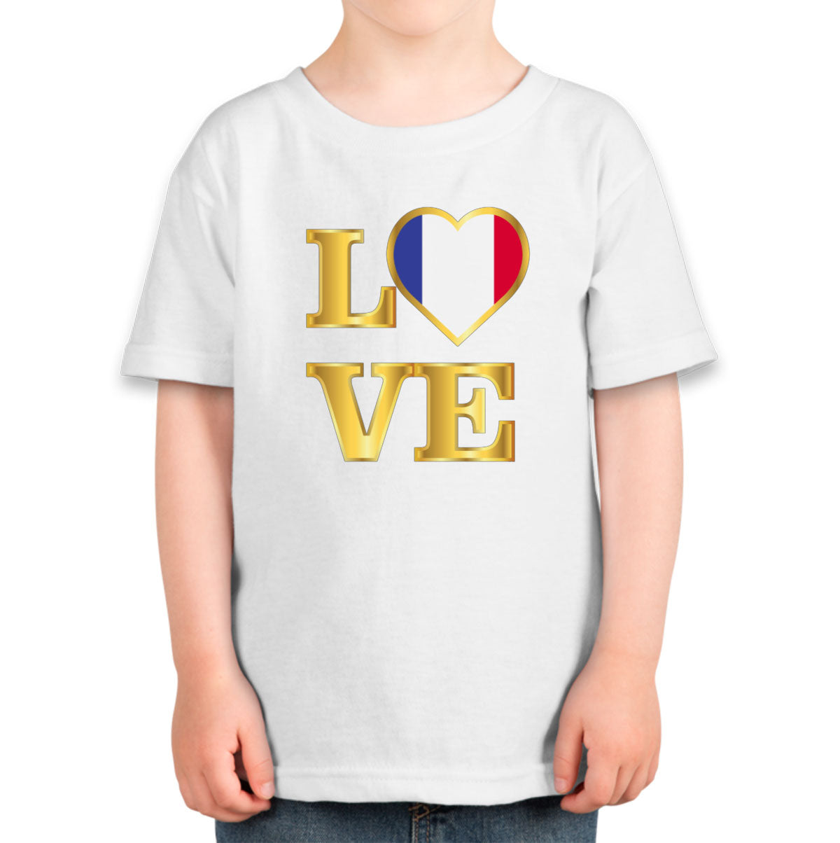 France Love Toddler T-shirt