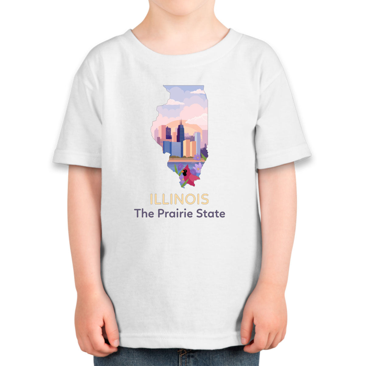 Illinois The Prairie State Toddler T-shirt