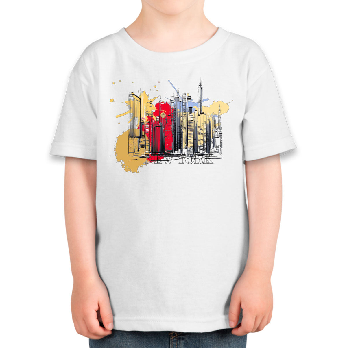 NYC New York Silhouette Toddler T-shirt