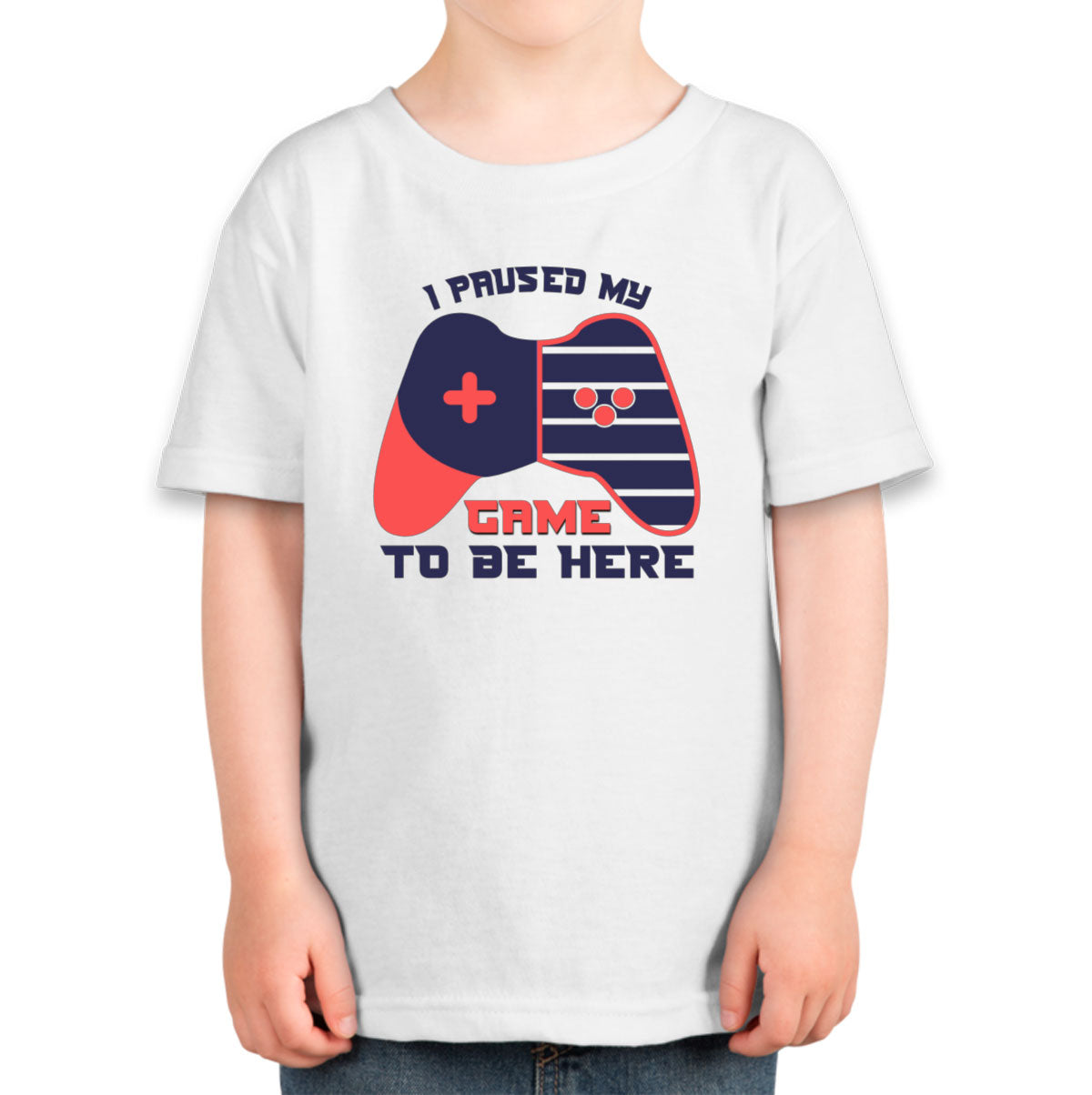 I Paused My Game To Be Here Toddler T-shirt