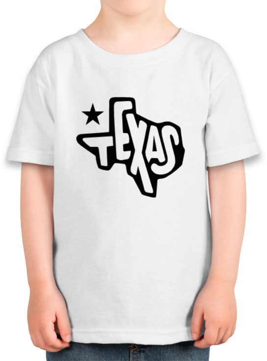 Texas Map Toddler T-shirt