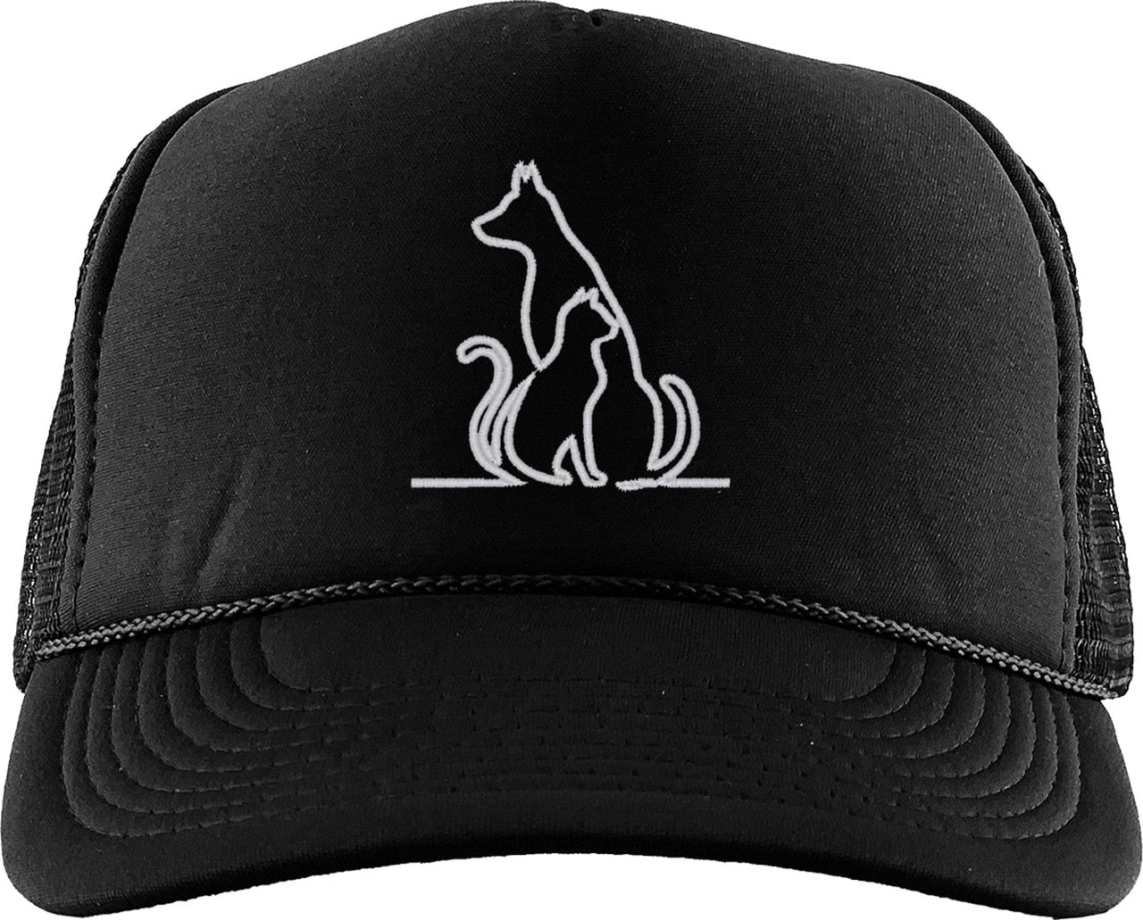 Dog And Cat Foam Trucker Hat