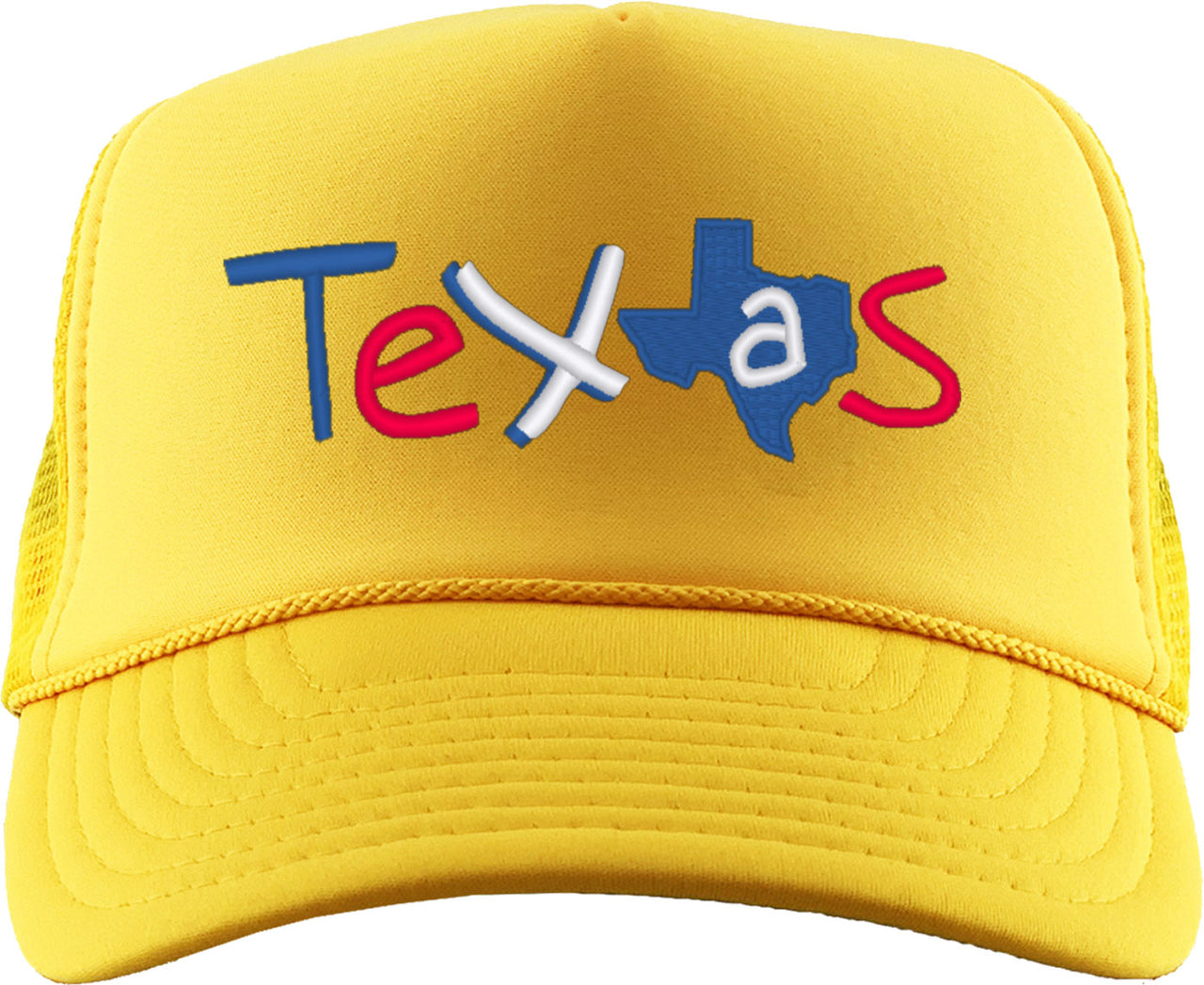 Texas State Map Foam Trucker Hat