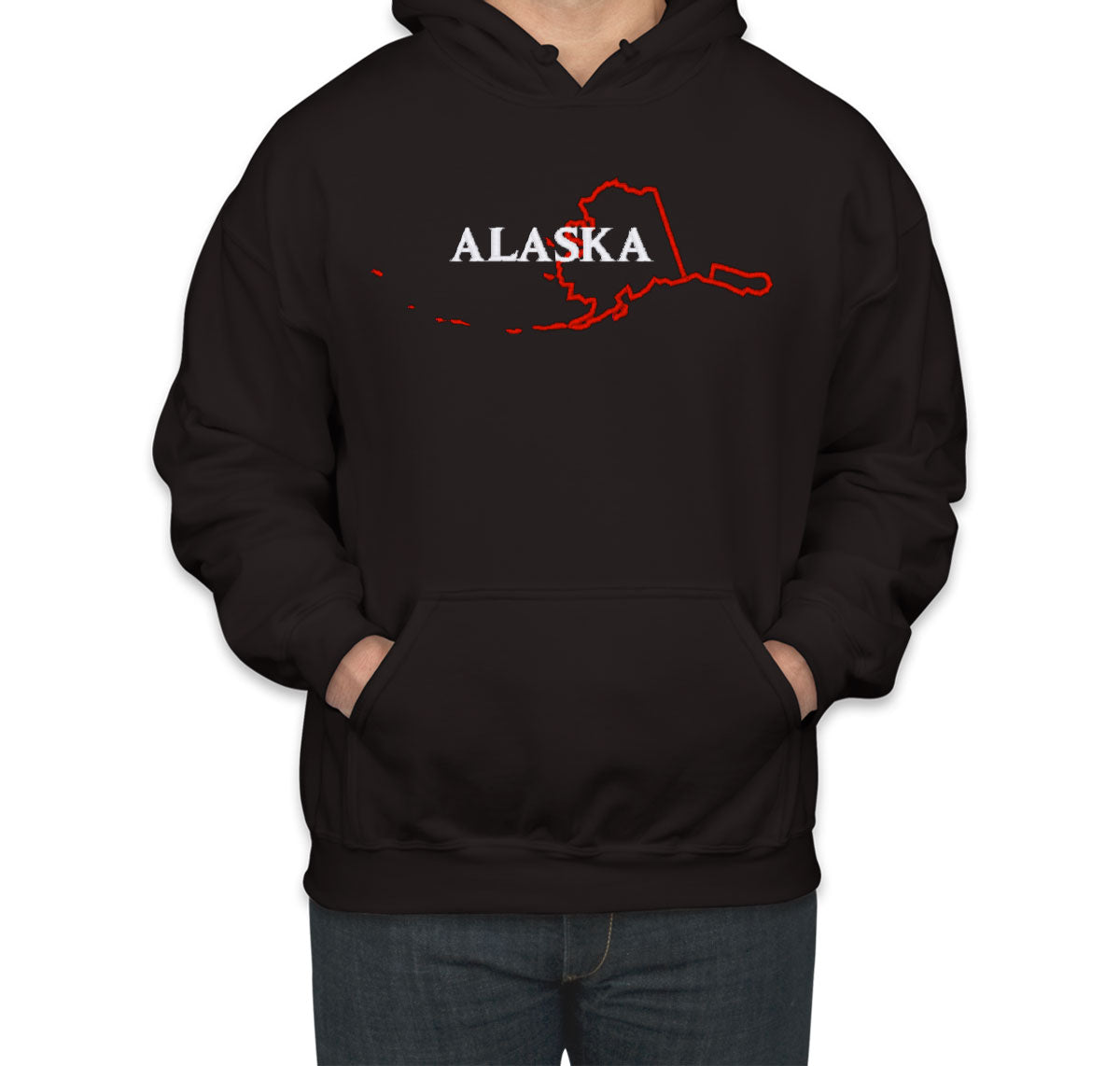 Alaska Embroidered Unisex Hoodie