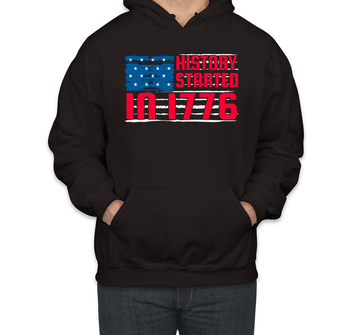 History Started In 1776 Unisex Hoodie