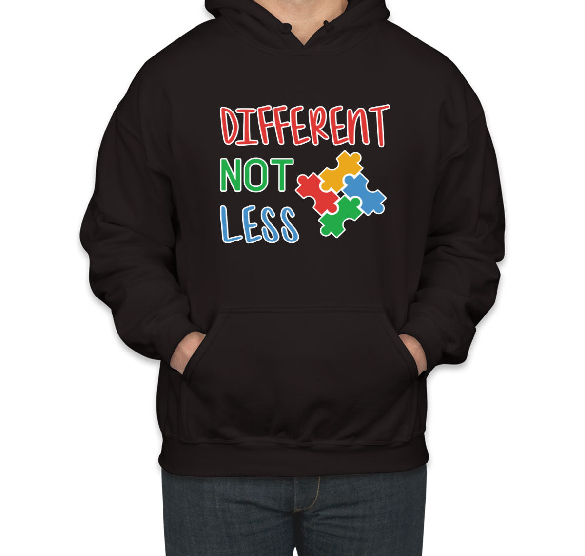 Autism Awareness Different Not Less Unisex Hoodie
