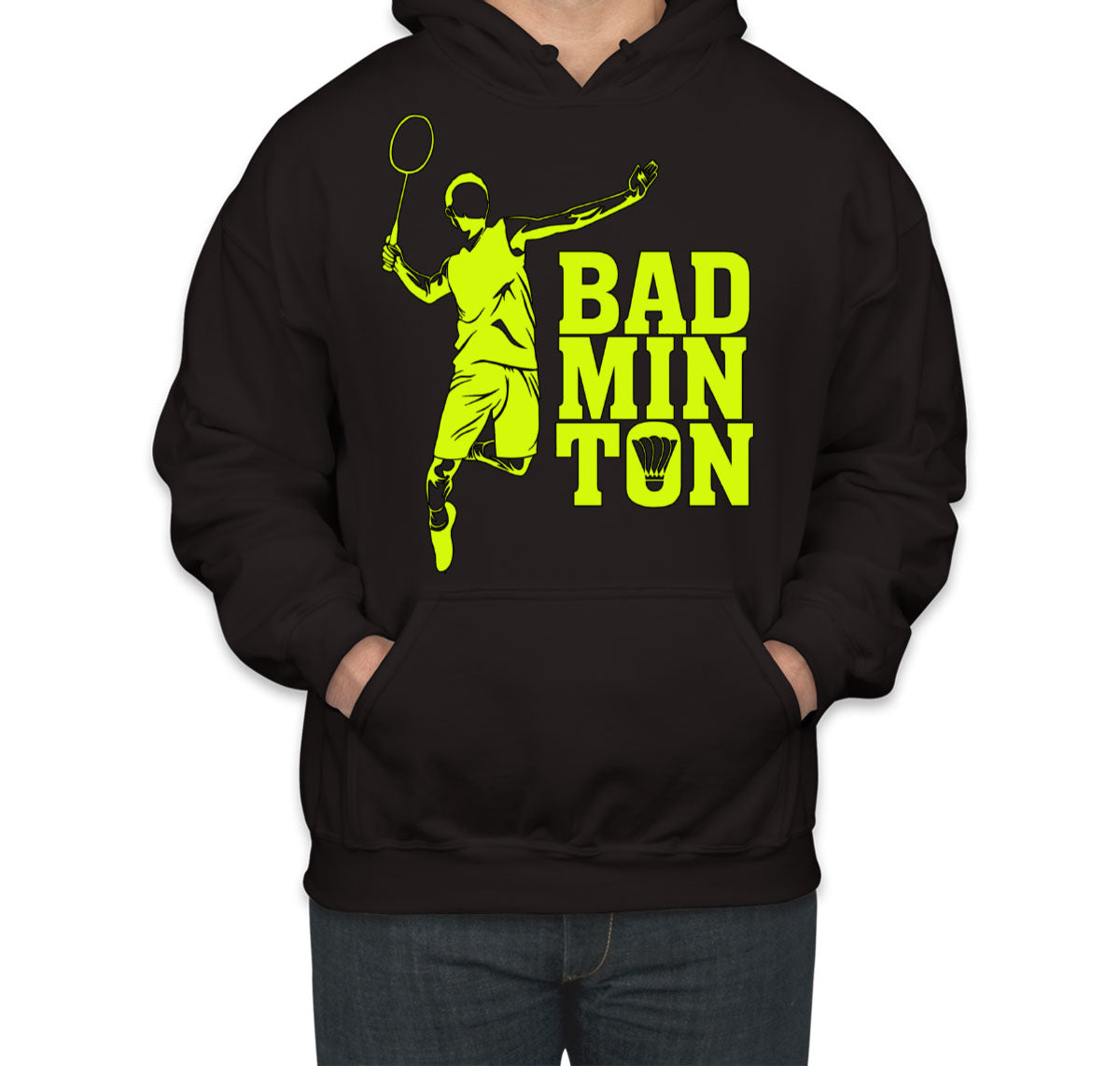 Badminton Player Unisex Hoodie