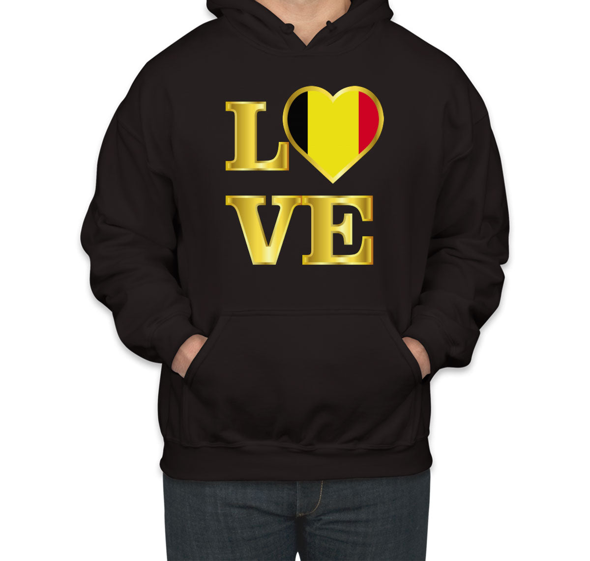 Belgium Love Unisex Hoodie