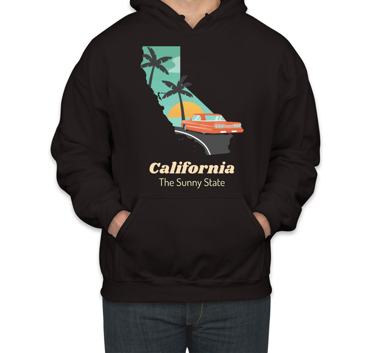 California The Sunny State Unisex Hoodie