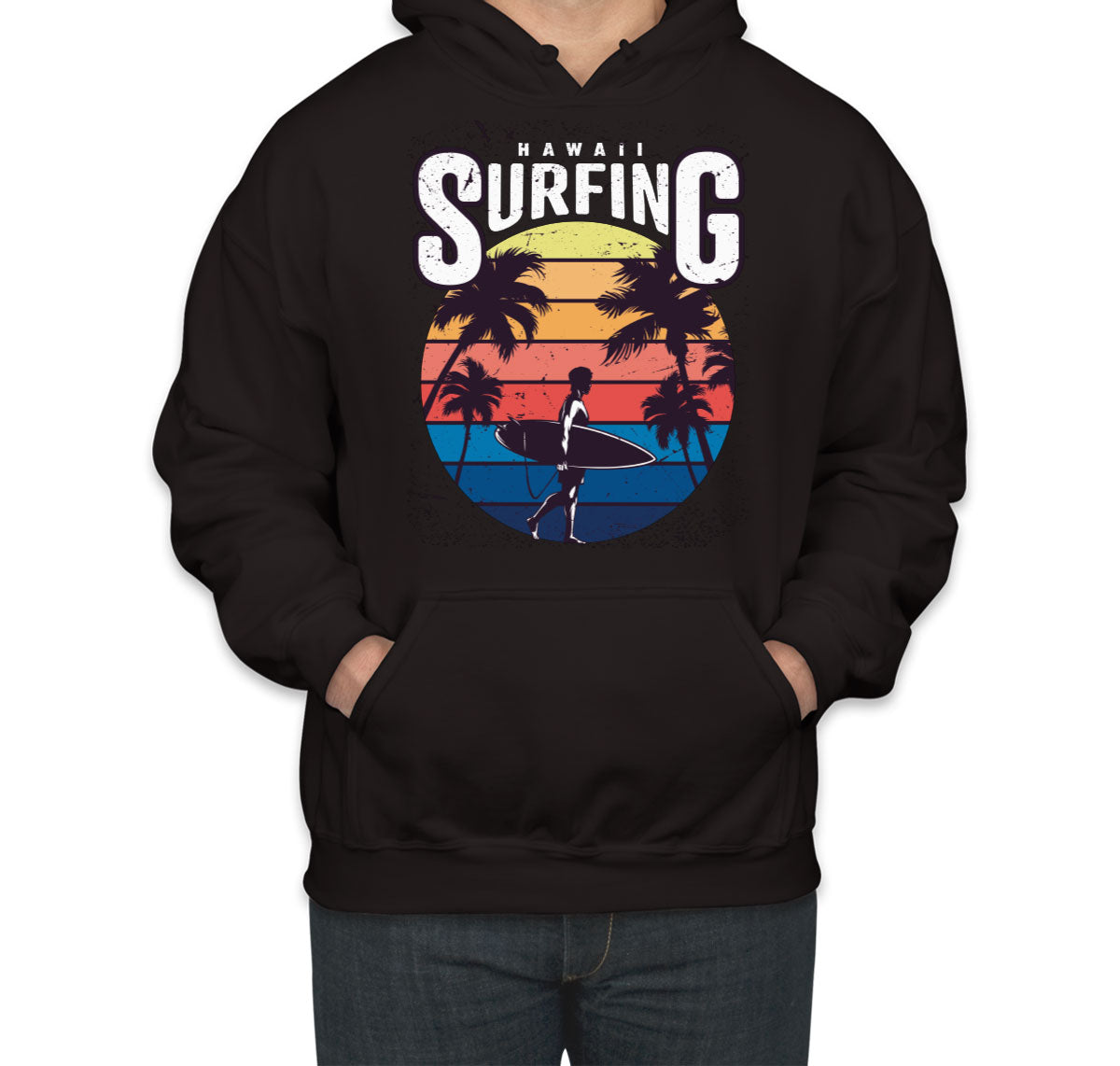 Hawaii Surfing Unisex Hoodie