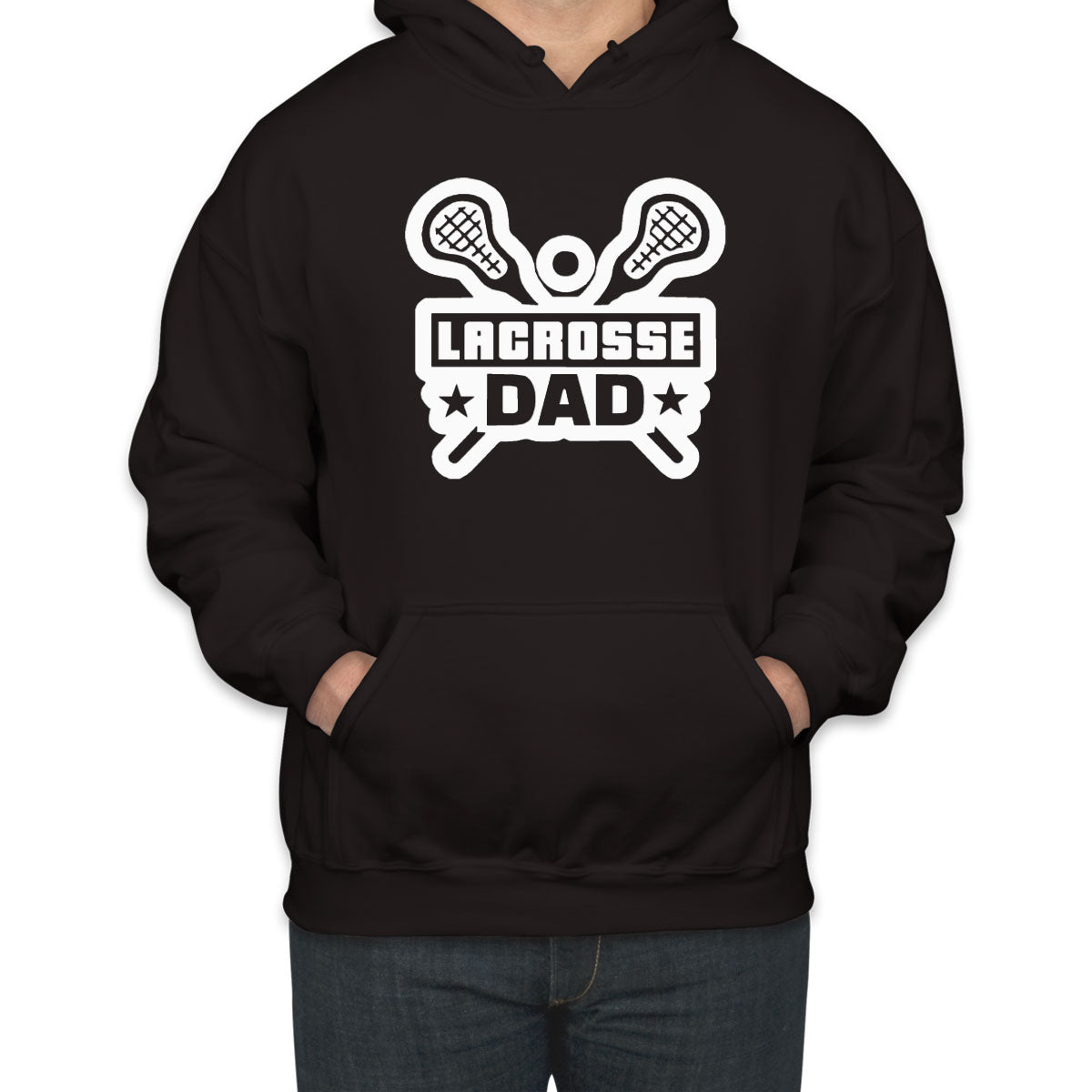 Lacrosse Dad Unisex Hoodie