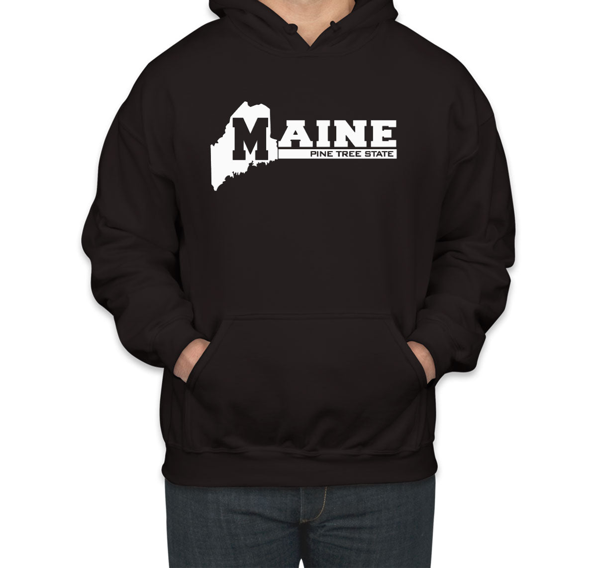 Maine Pine Tree State Unisex Hoodie