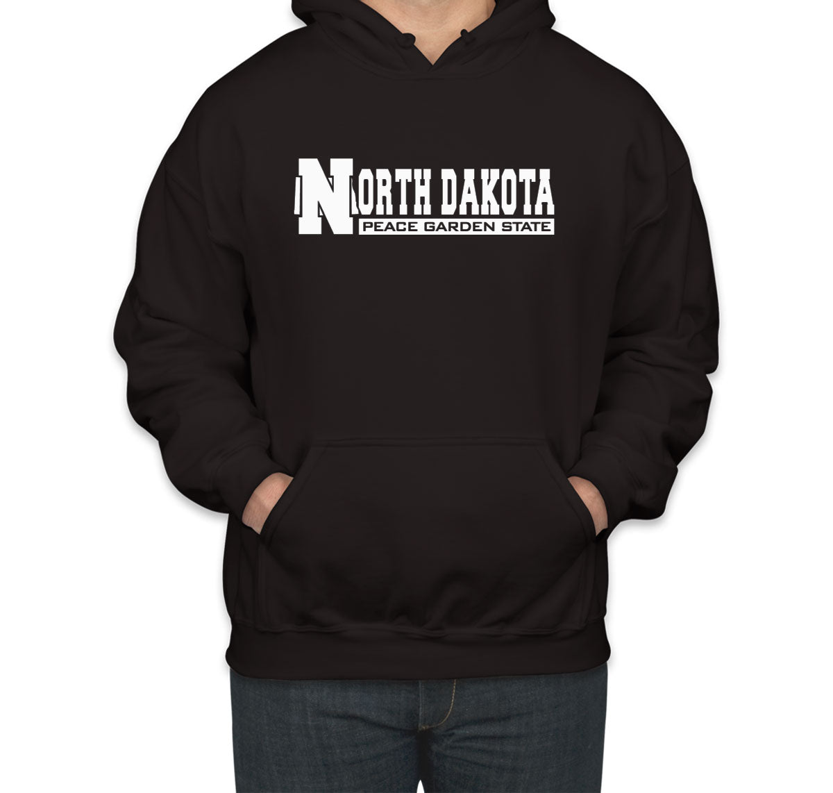 North Dakota Peace Garden State Unisex Hoodie