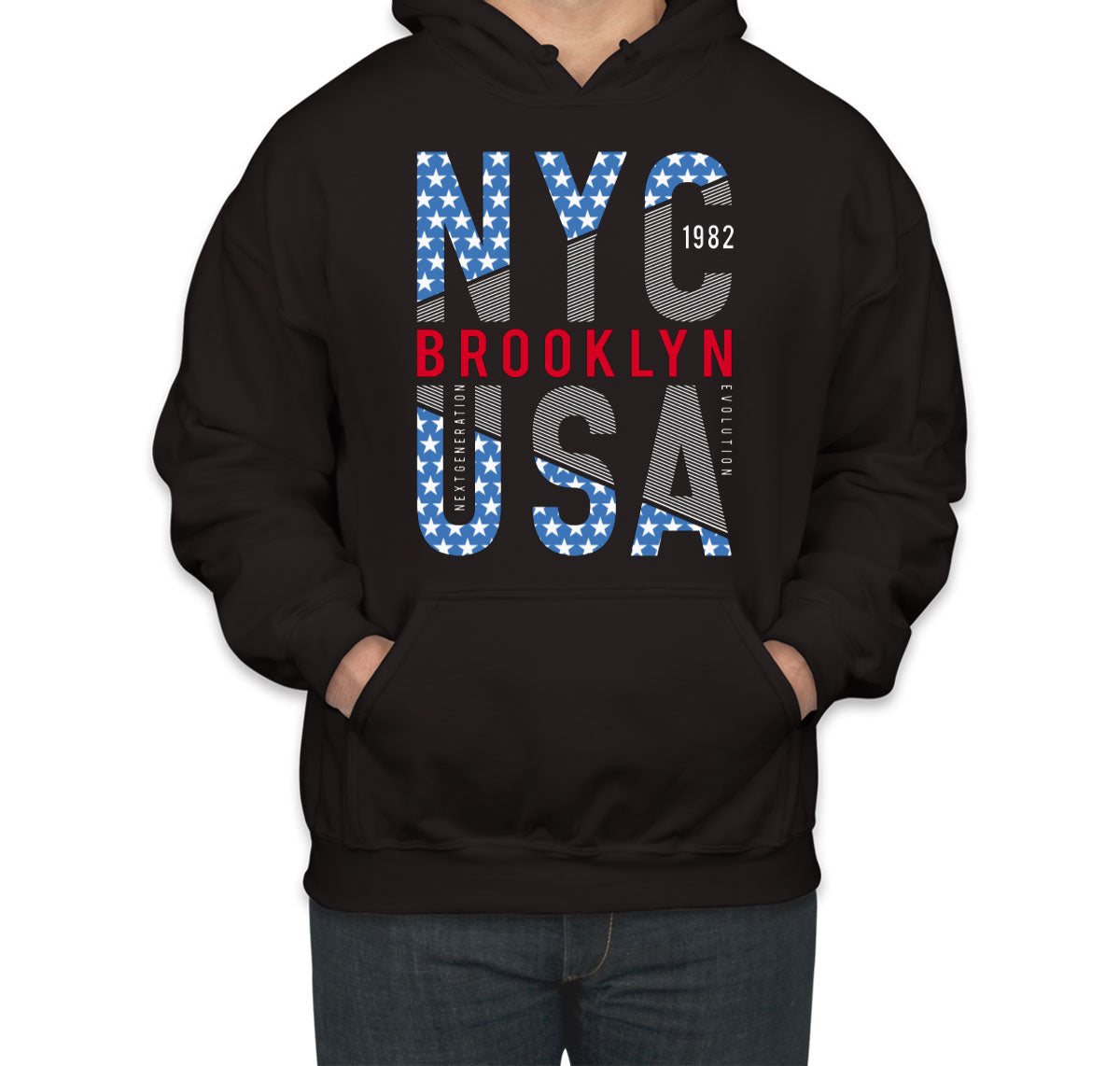 Brooklyn NYC USA Unisex Hoodie