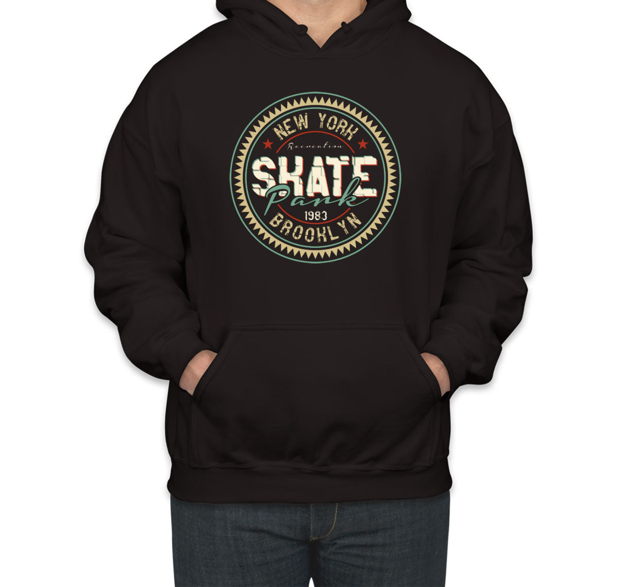 New York Brooklyn Skate Park Unisex Hoodie