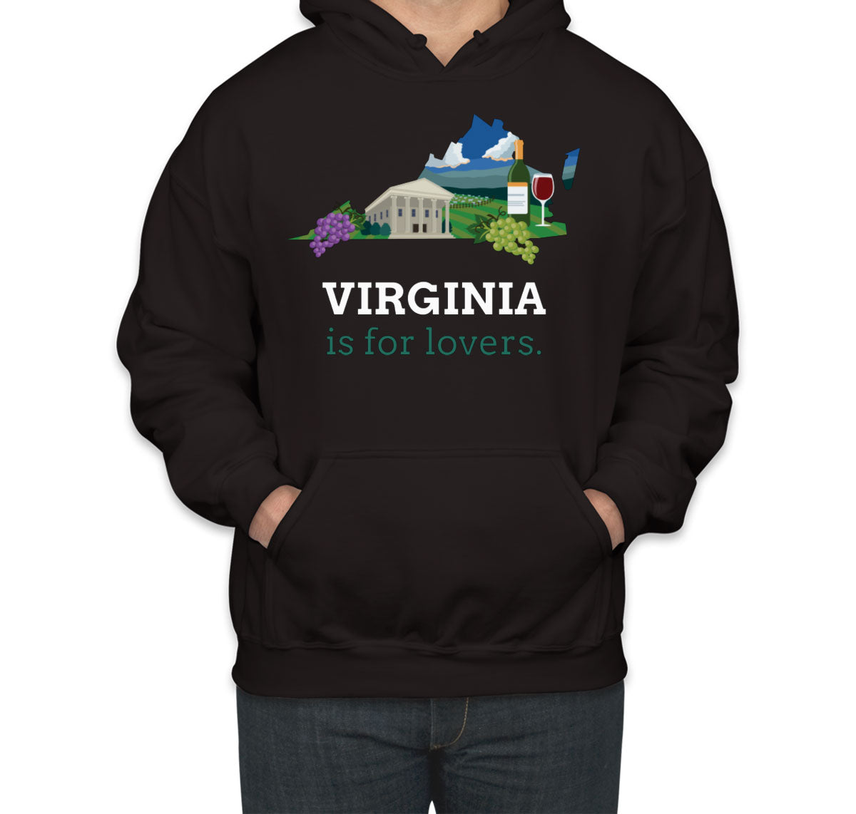 Virginia Is For Lovers Unisex Hoodie
