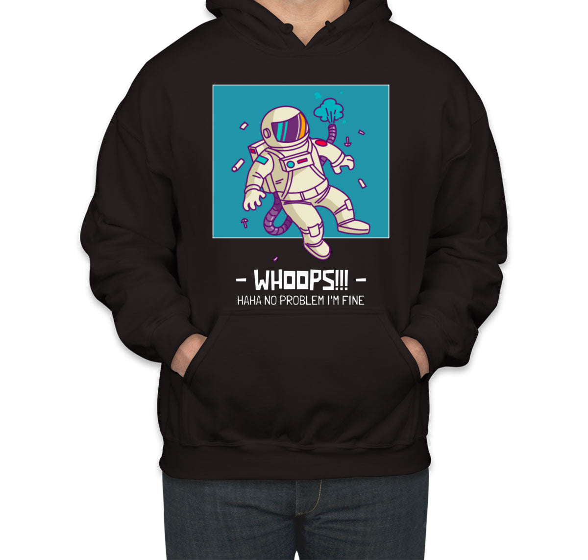 Astronaut Fart Unisex Hoodie