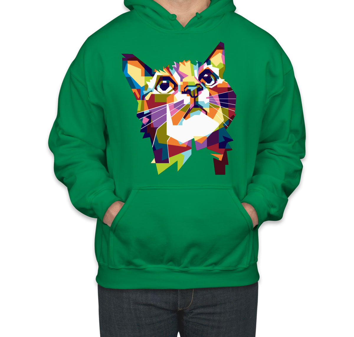 Colorful Cat Unisex Hoodie