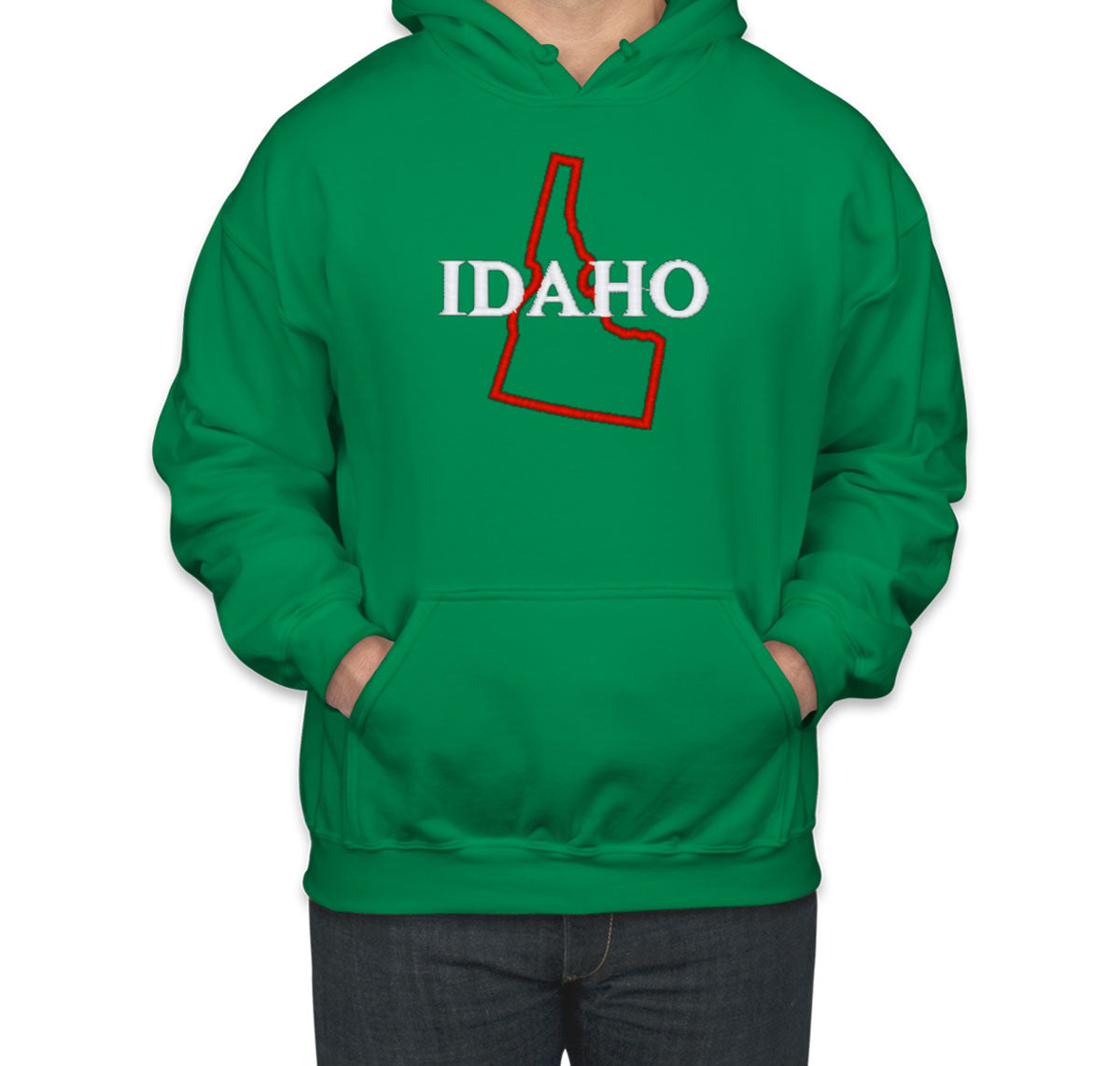 Idaho Embroidered Unisex Hoodie