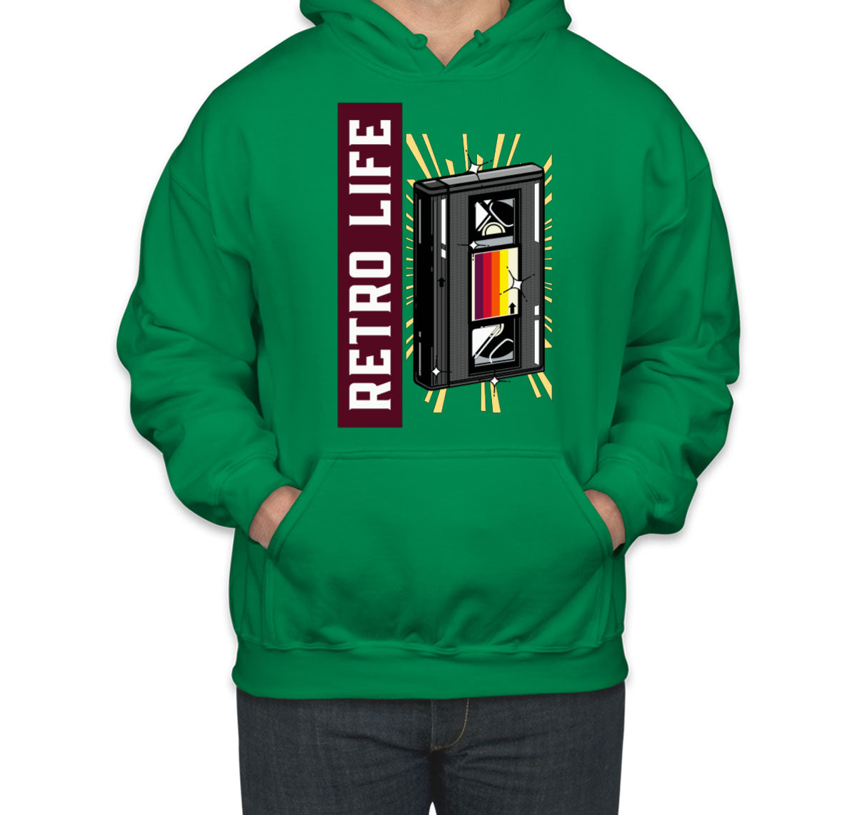 Retro Life Unisex Hoodie