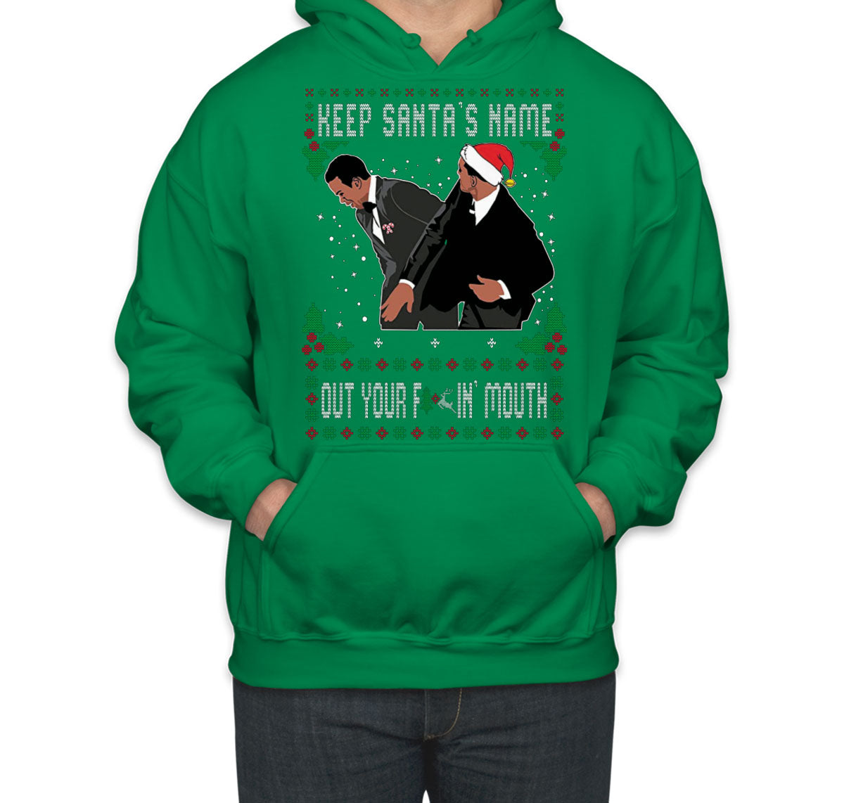 Will Chris Slap Award Show Meme Ugly Unisex Hoodie