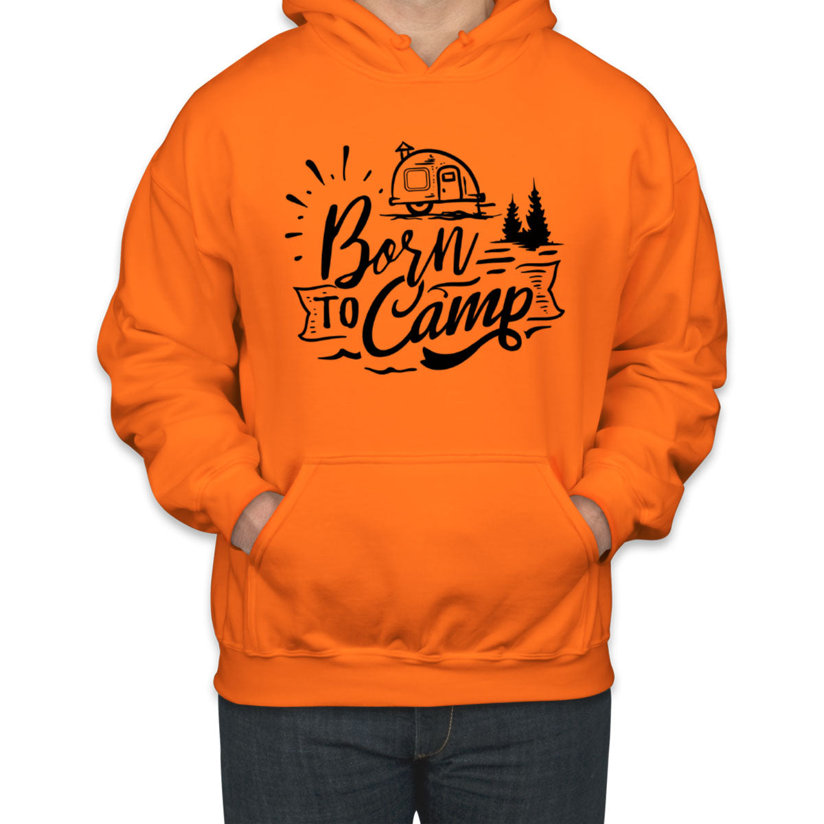 Born To Camp Unisex Hoodie