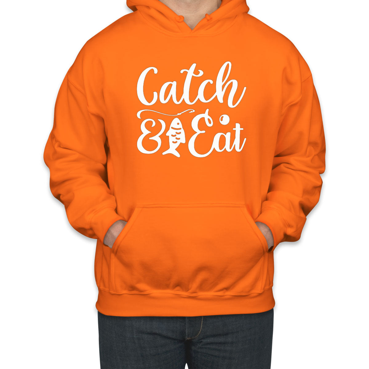 Catch And Eat Fishing Unisex Hoodie