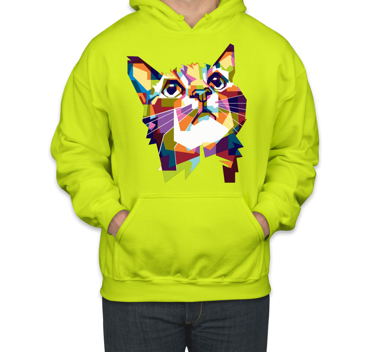 Colorful Cat Unisex Hoodie