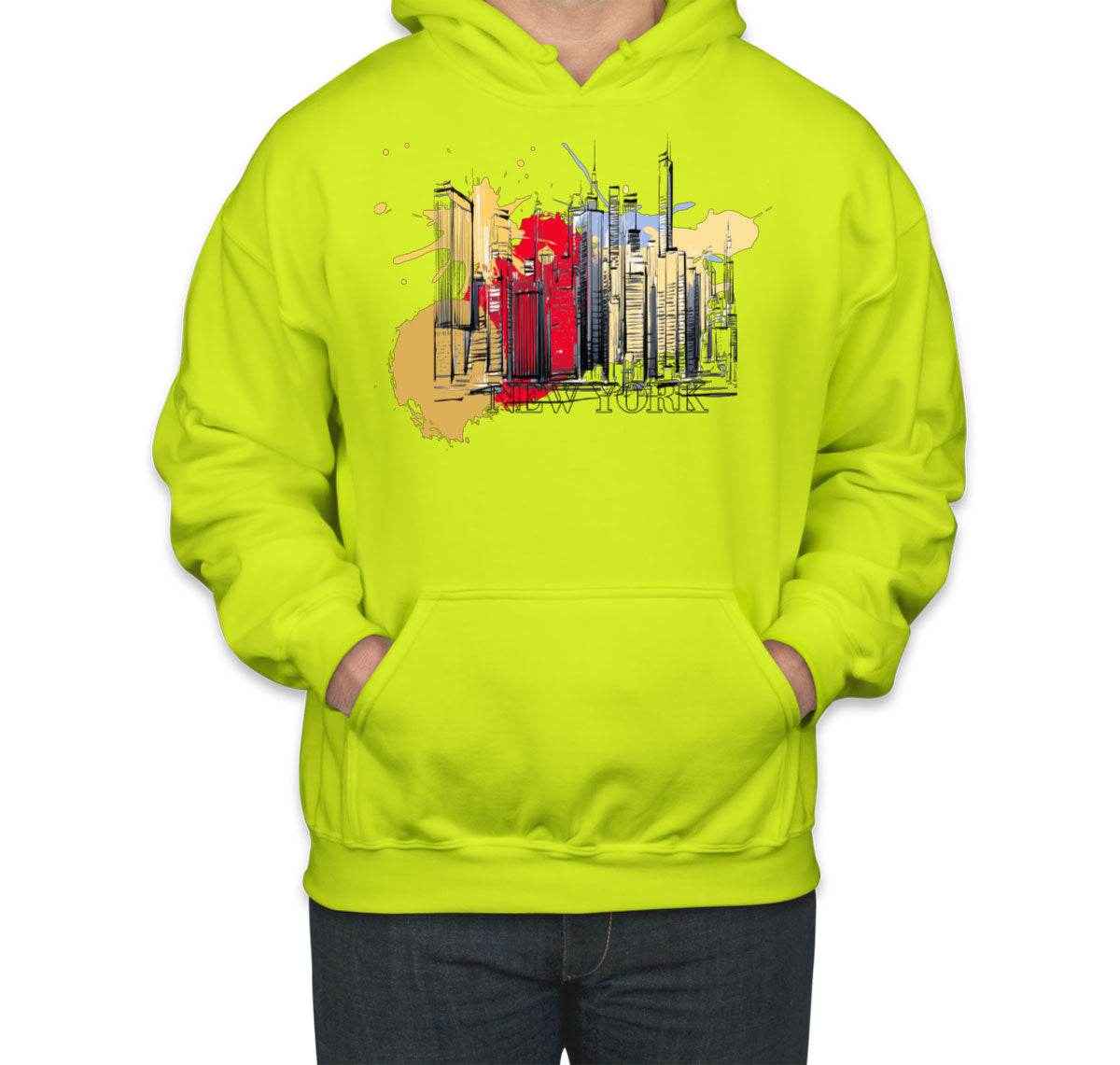 NYC New York Silhouette Unisex Hoodie