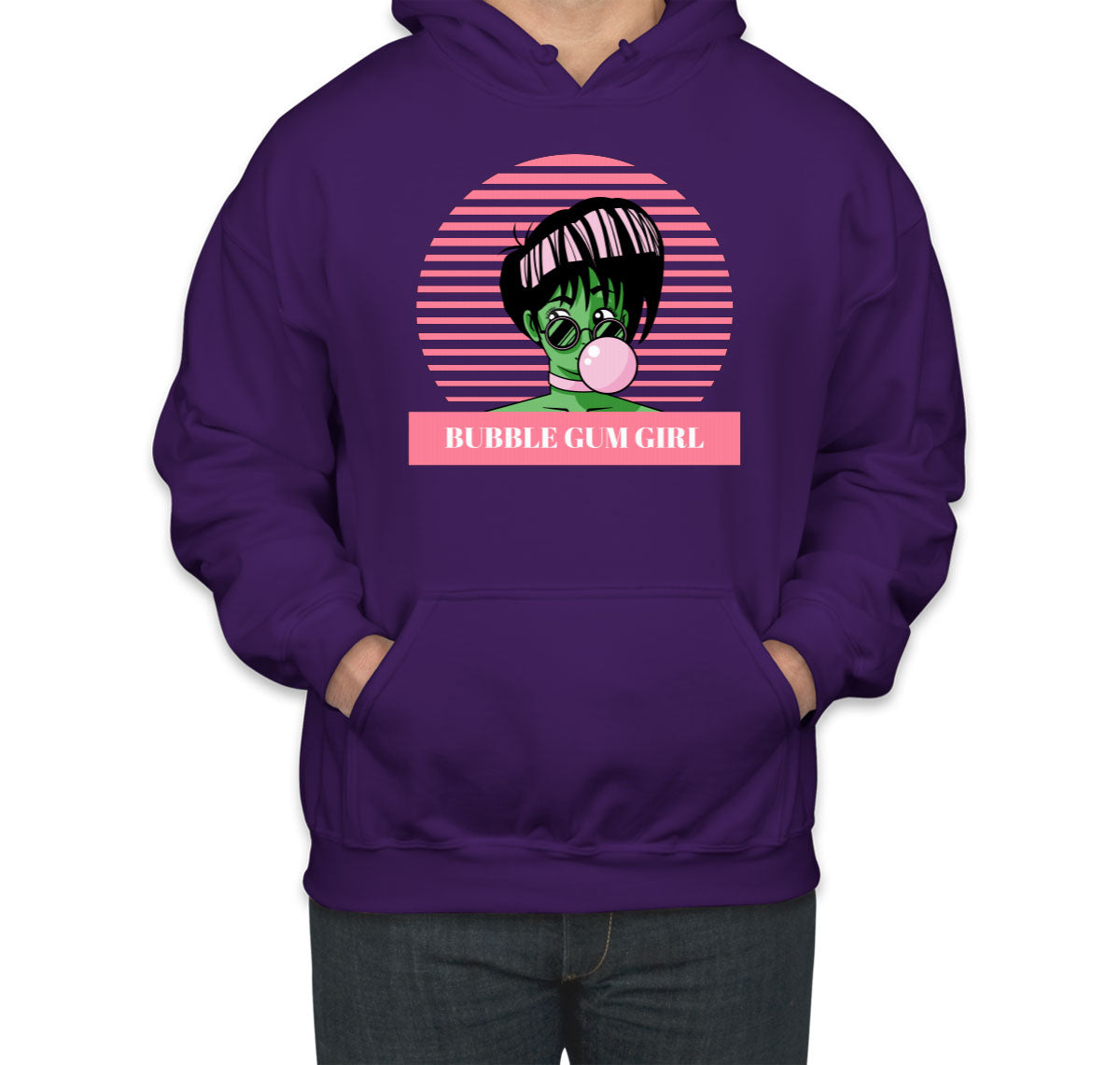Bubble Gum Girl Unisex Hoodie