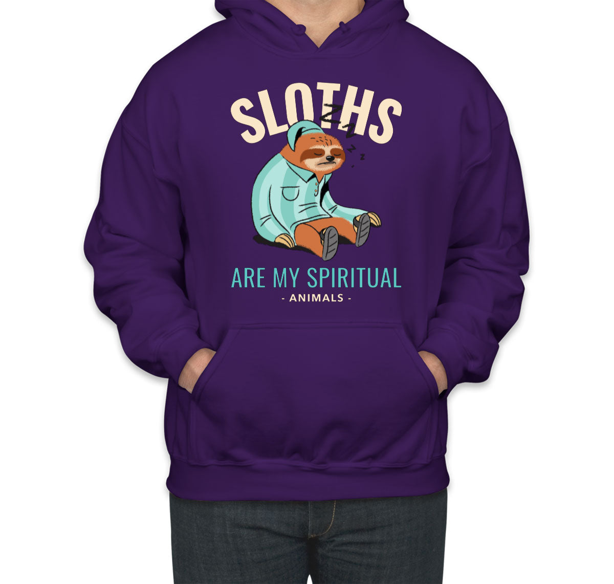 Sloths Are My Spiritual Animals Unisex Hoodie