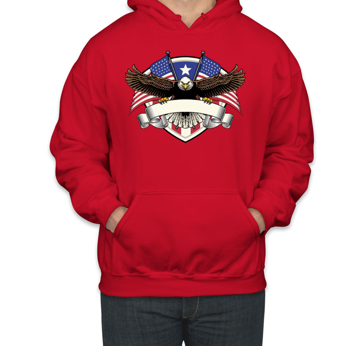 American Bird Bald Eagle Unisex Hoodie