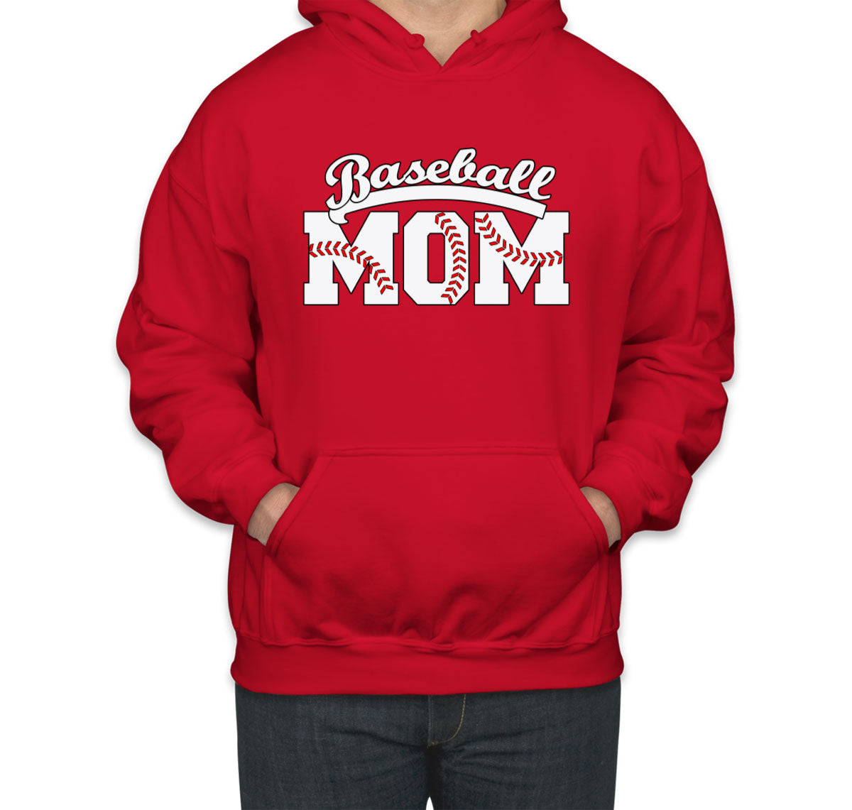 Baseball Mom Unisex Hoodie