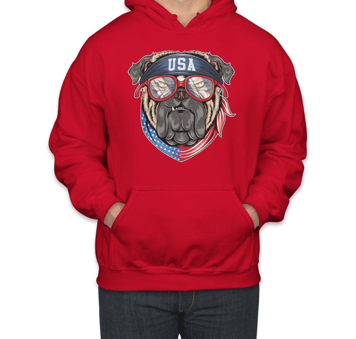 Bulldog USA Unisex Hoodie