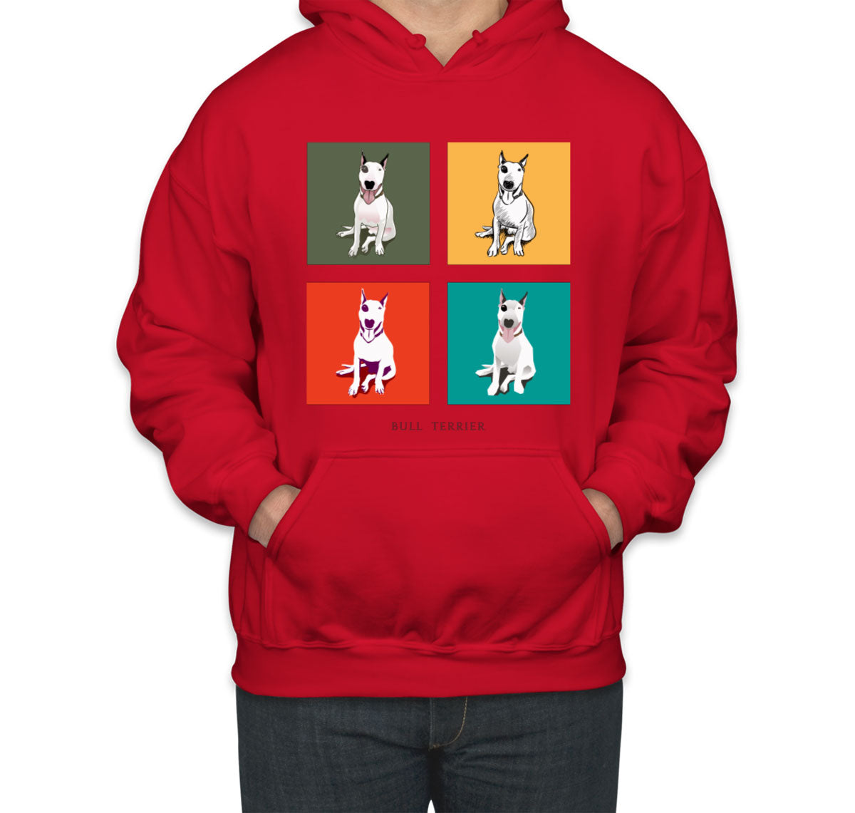 Bull Terrier Dog Unisex Hoodie