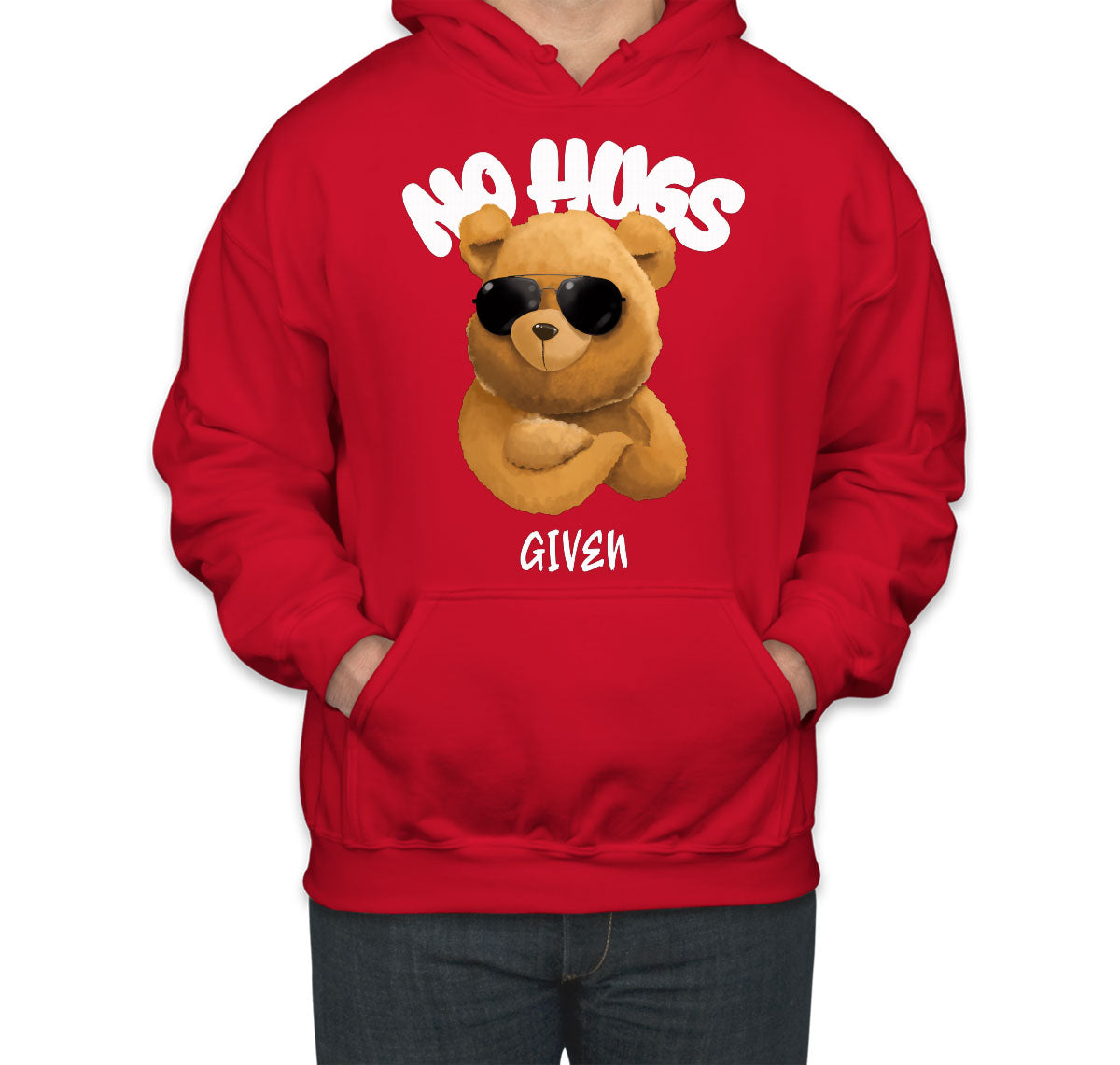 No Hugs Given Unisex Hoodie