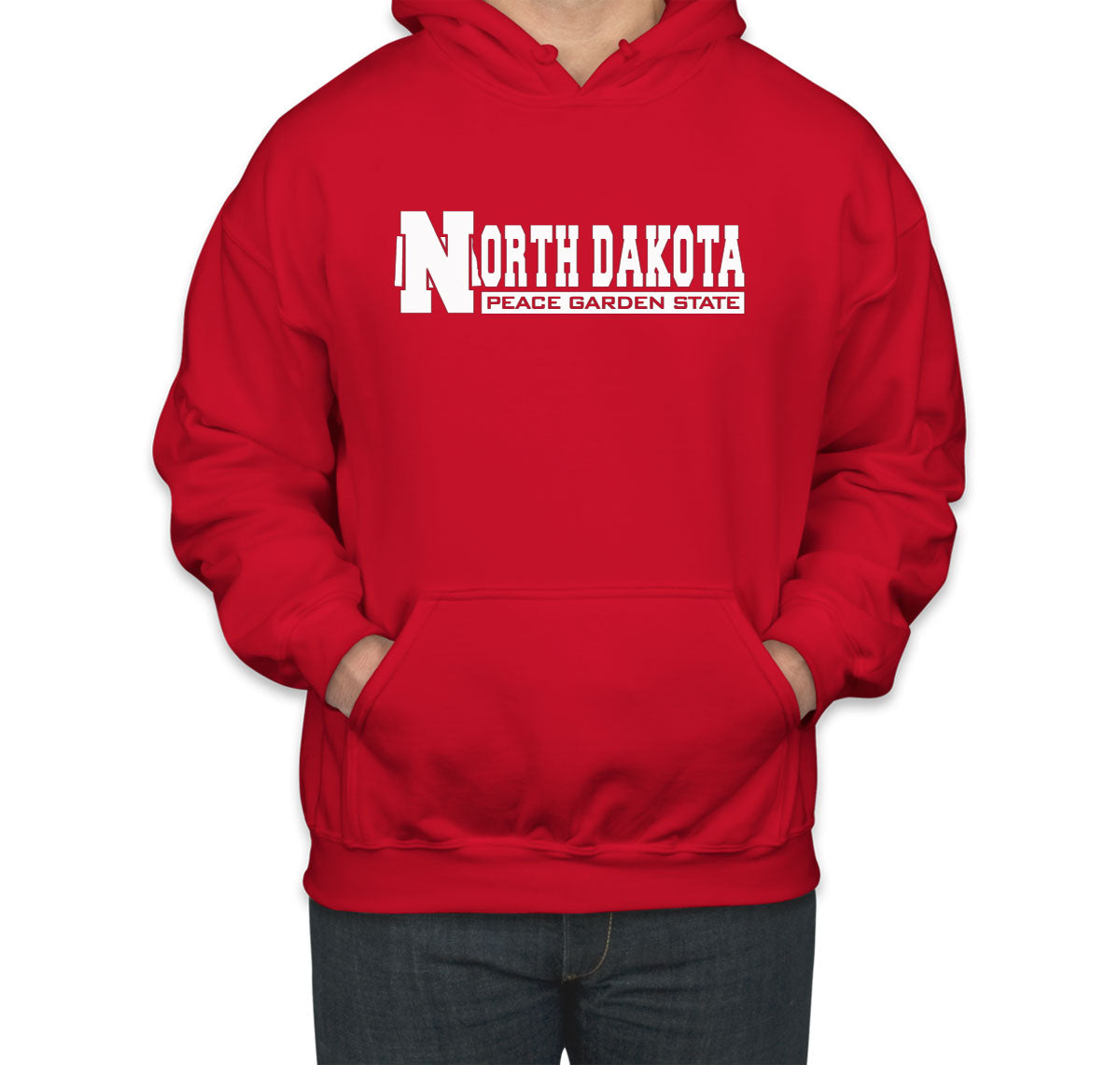 North Dakota Peace Garden State Unisex Hoodie