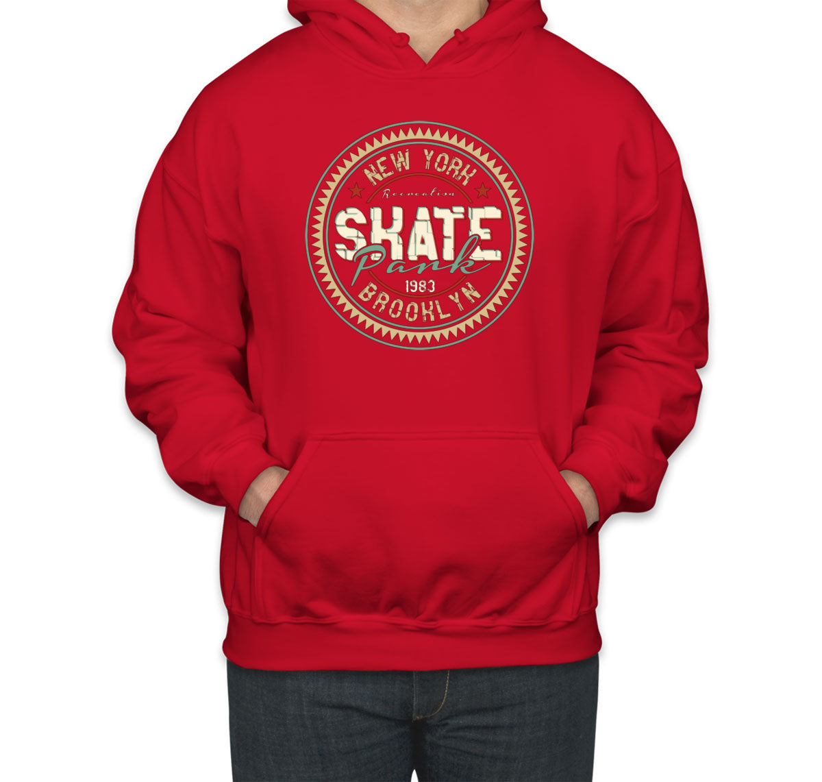 New York Brooklyn Skate Park Unisex Hoodie