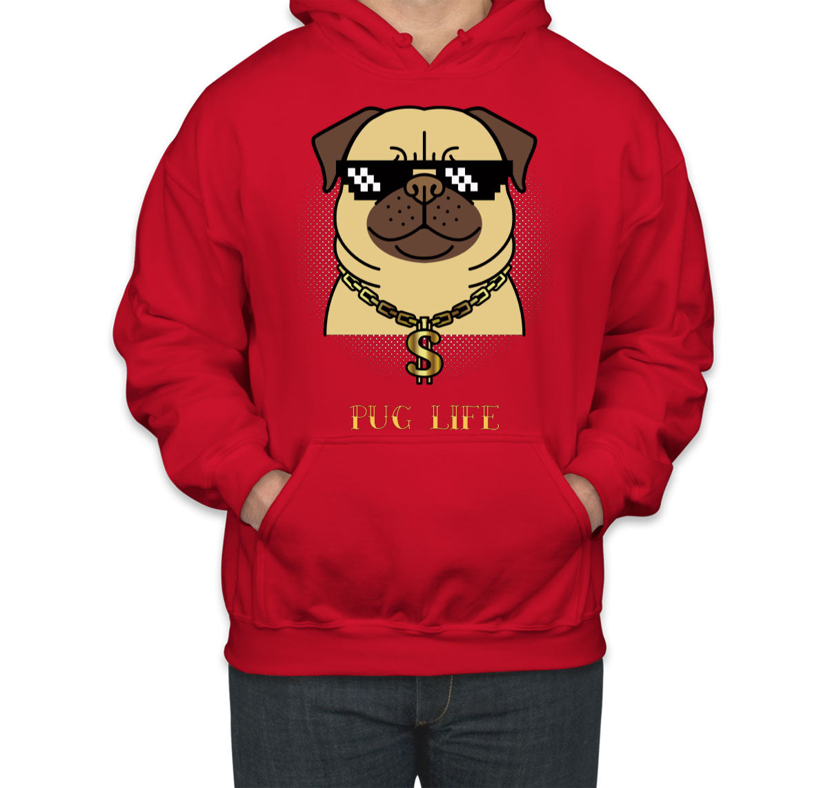 Pug Life Unisex Hoodie