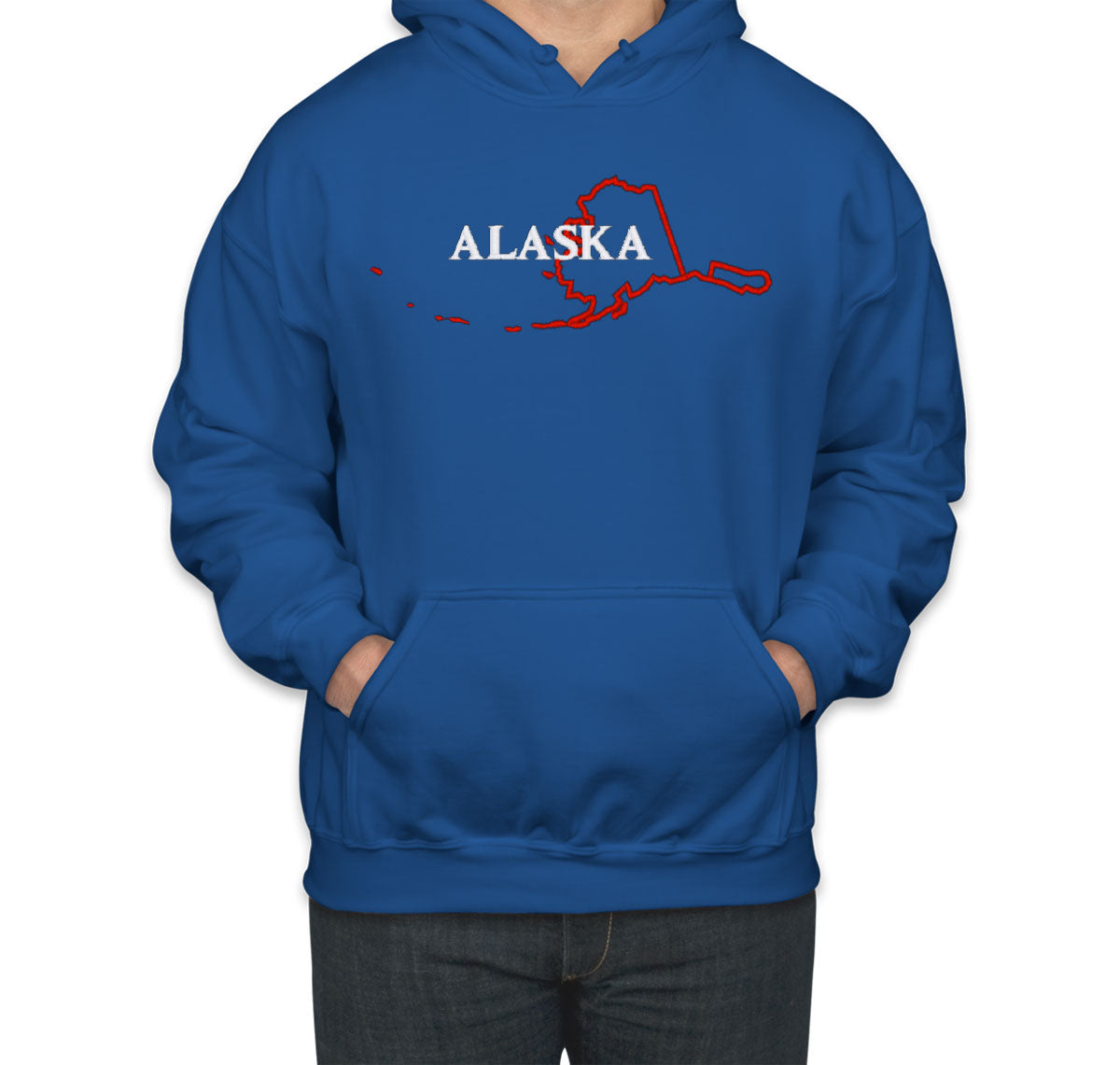 Alaska Embroidered Unisex Hoodie