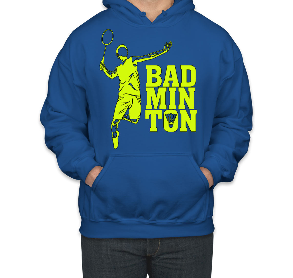 Badminton Player Unisex Hoodie