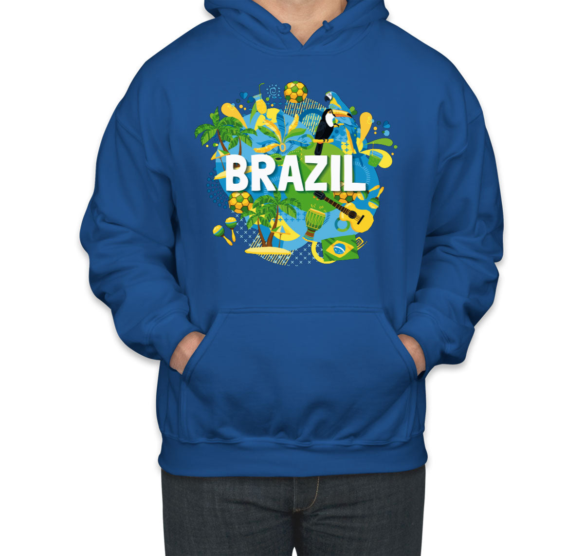 Brazil Unisex Hoodie